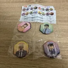 コナン×くら寿司　びっくらポン　マグネットシート　4種セット