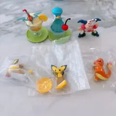 ポケモン　カプセルトイ　ガチャガチャ　フィギュア　6点セット