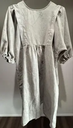 低身長140〜150cm レディース ロングワンピース しまむら