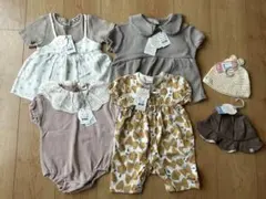 バースデイ ベビー服 まとめてセット トップス ロンパース 帽子 タグ付 未使用