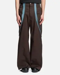 FFFPOSTALSERVICE Zip Trouser パンツ 30 ブラウンのサムネイル