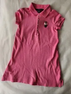 ラルフローレン　ワンピース　4T ピンク　　ポロベア　RALPH LAUREN