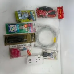 良品｜PC周辺機器 まとめ売り｜ケーブル多数｜パーツ取り・予備に