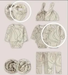 SUSUKOSHI ロンパース スタイ PALM COLORS 写真立て