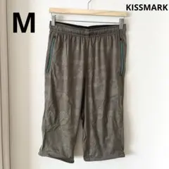 【1134】KISSMARK クロップドパンツ　7部丈パンツ　Mのサムネイル