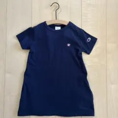 Champion 半袖ワンピース　ネイビー 120cmのサムネイル