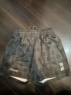 ★エゴザル　RSモノグラムショートパンツ　S