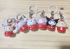 サンリオキャラクターズ いちごめじるしアクセサリー　コンプリート　6点　セット