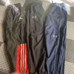 adidas & Under Armour 長ズボン 3点セット