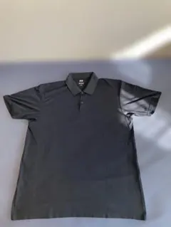 一回着用　UNIQLO ブラック ポロシャツ XXL