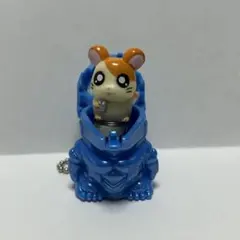 ハム太郎 ゴジラ メカゴジハムくん フィギュア ストラップ ブルーのサムネイル