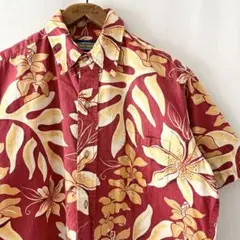 90s REYN SPOONER アロハシャツ M ハワイ製 レインスプーナーのサムネイル