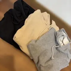 裏起毛パーカー3セット