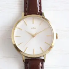 稼働品 　エテ　ete 腕時計