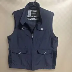 【短期出品・美品】BELLBUNISH ネイビー M ベスト 薄手