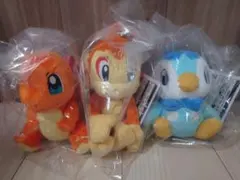 ポケモン 1番くじ 30周年 D賞 E賞 アチャモ ミズゴロウ チコリータ