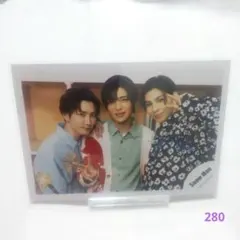 【280】Snow Man 目黒 渡辺 ラウール ポートレート写真 2023