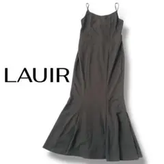 LAUIR キャミワンピースマーメイド レイヤード スリット