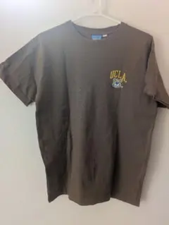 UCLA ロゴプリント Tシャツ ブラウン Mサイズ