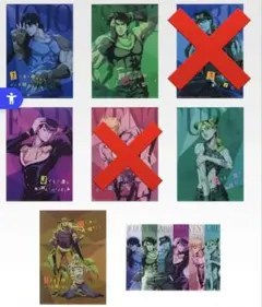 一番くじ ジョジョの奇妙な冒険 K賞 クリアポスター コンプリート