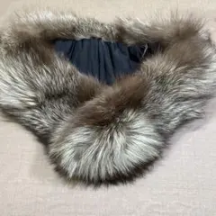 SAGA FOX ブラウンファー ストール