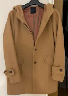 トゥモローランド　フード付きカシミア混コート