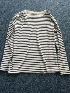 mont-bell ストライプ 長袖カットソー 130