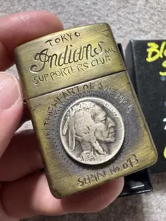 希少！ Tokyo Indians MC ZIPPO 東京インディアンズ 限定品のサムネイル