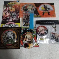 僕のヒーローアカデミア　爆豪勝己　原作缶バッジ　バースデー　限定品　セット
