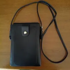 スマホショルダーバッグ ブラック
