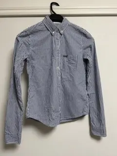 Abercrombie & Fitch 長袖シャツ XS ストライプ