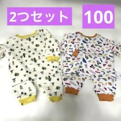 【ユニクロ】 ディズニー キルトパジャマ　100 2セット