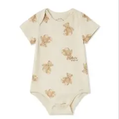 80 未開封 タグ付き ジェラピケ 【BABY】半袖ボディスーツのサムネイル