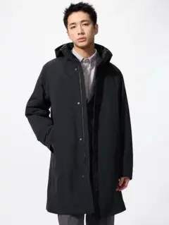 ユニクロ ハイブリッドダウンコート ダウンジャケット