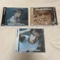 【新品未開封】 ジェジュン 日本 アルバム Rhapsody 3形態 CDセット