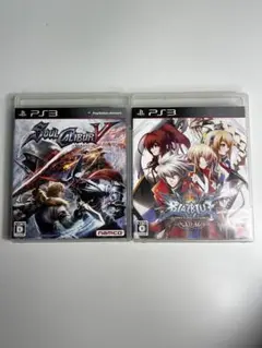 [中古]③PS3ソフト　2個セット　ソウルキャリバー5 ブレイブルー