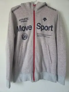 メンズSサイズ　DESCENTE Move Sport ジップアップパーカーのサムネイル