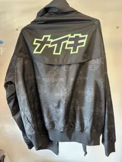 レア　希少　カタカナ　ナイキ　Nike ブラック ジャケット XL