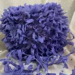 手染め　紫　引き揃え糸