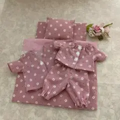 76 メルちゃん　ネネちゃん　ソランちゃん服 布団セット