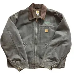carhartt デトロイトジャケット　企業物　ヴィンテージ古着　アメカジ