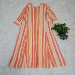 studio CLIP　kazumiさんコラボワンピース　オレンジ