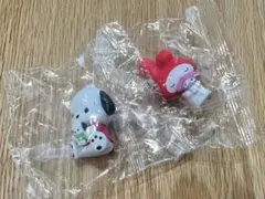 サンリオキャラクターズぬいぐるみといっしょフィギュア　マイメロポチャッコセット