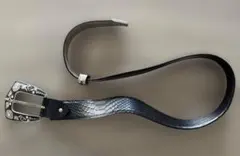 ビンテージ　Lajotaレザーベルト　イタリア製