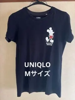 ユニクロ　ミッキーマウス Tシャツ 黒