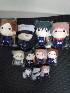 呪術廻戦 もちぴこマスコット 五条悟 伏黒恵 虎杖悠仁 釘崎野薔薇 七海建人