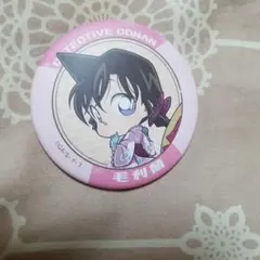 名探偵コナン　毛利蘭　缶バッジ　トレーディング　ハイカラ