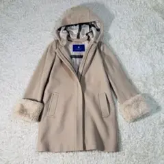 BLUE LABEL CRESTBRIDGE ファー付きコート BLUE LABEL CRESTBRIDGE（ブルーレーベルクレストブリッジ）の「ファー