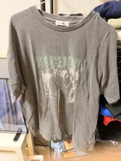 WEGO バンドTシャツ グレー L