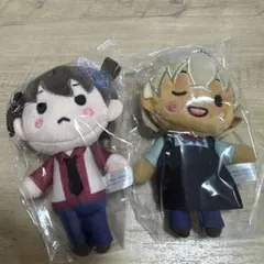 名探偵コナンセガラッキーくじ　工藤新一　安室 ぬいぐるみ　セット